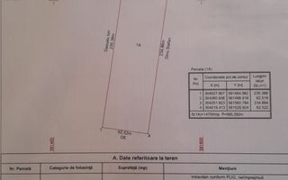 Vanzare teren 14700mp Adunatii Copaceni - Poză 1