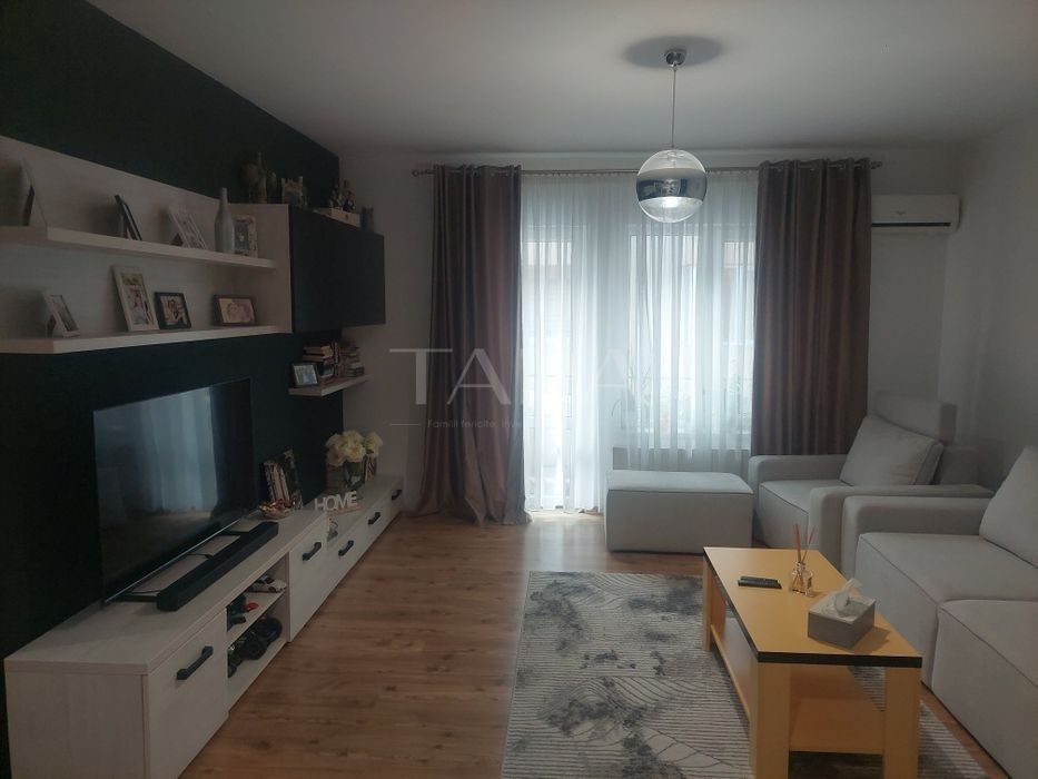 Apartament 2 camere, 63 mp, balcon, etaj 2, mobilat și utilat, Apahida - Poză 3