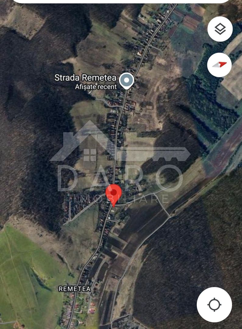 Vindem o parcela de teren pe strada Remetea.  Chiar la principala - Poză 1