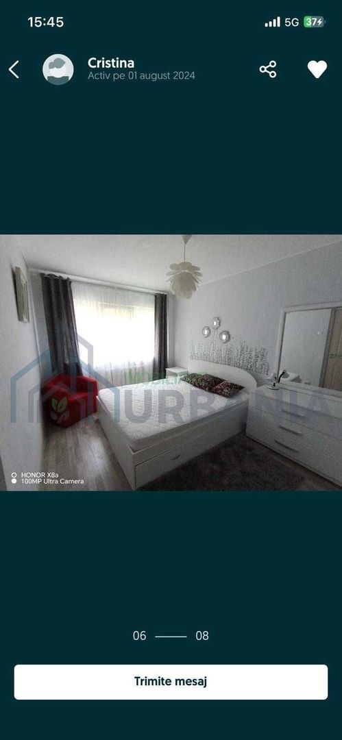 Apartament cu 2 camere de închiriat – 54 mp, etaj 1 – Podu de Piatra - Poză 8