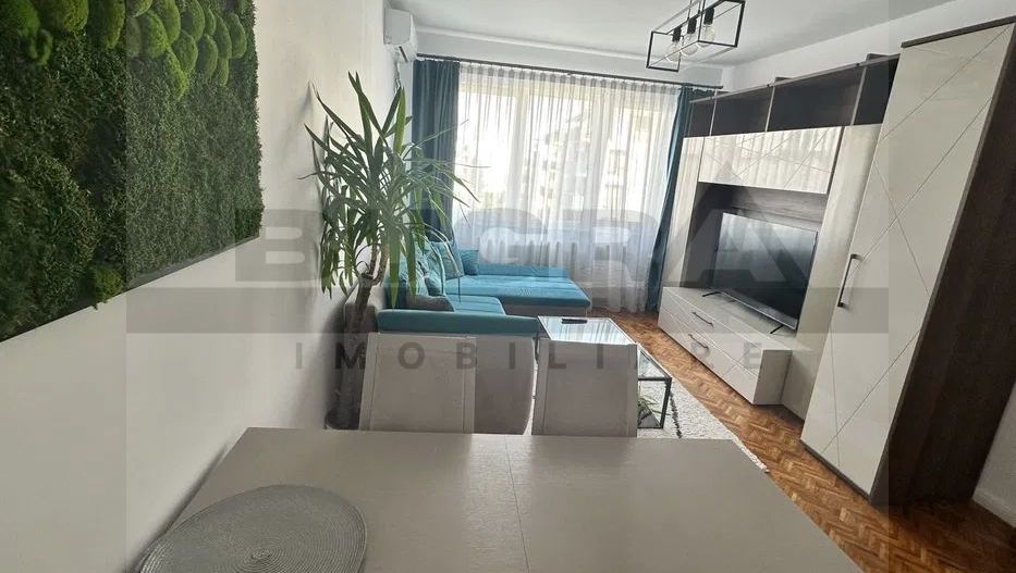 Apartament 2 camere, 50mp, etaj intermediar, balcon, zona Piata Abator - Poză 3