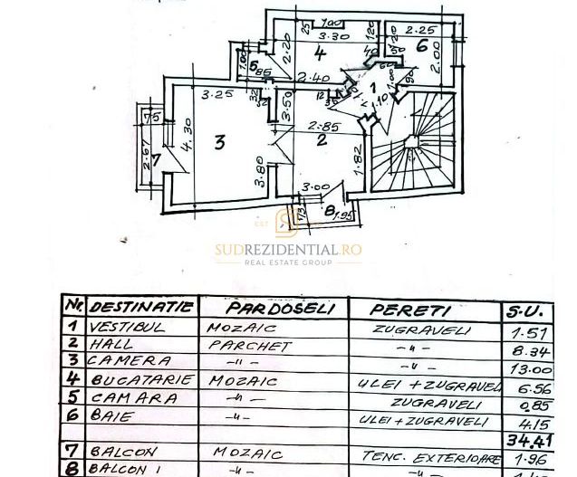 Vila individuala in zona Cotroceni-Parc Izvor, Sector 5 - Schiță 7