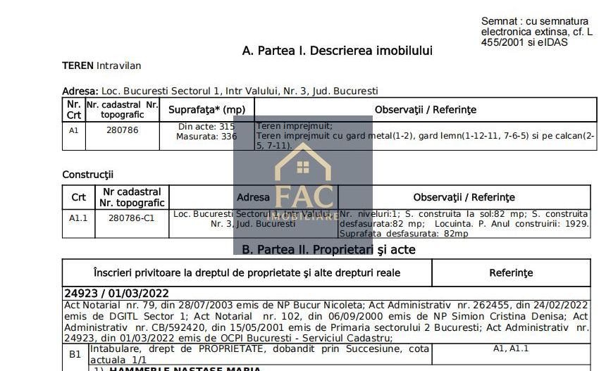 Vand Teren Floreasca - Poză 2