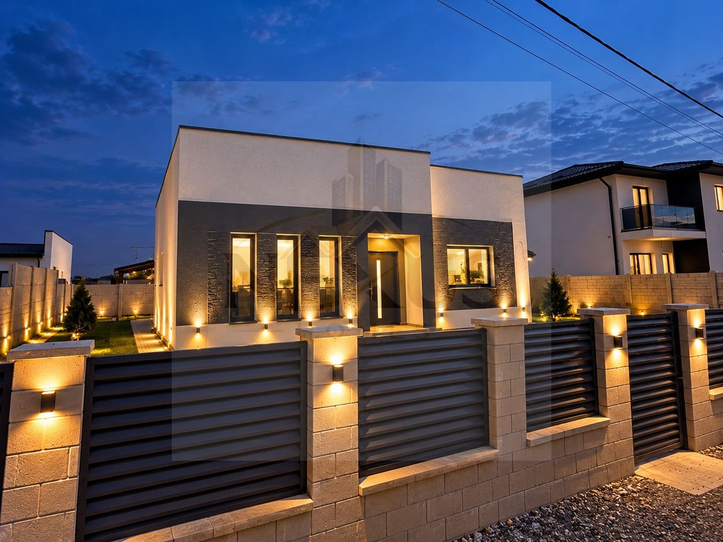 Casa moderna| Comuna Berceni-4 camere| 350mp teren - Poză 2