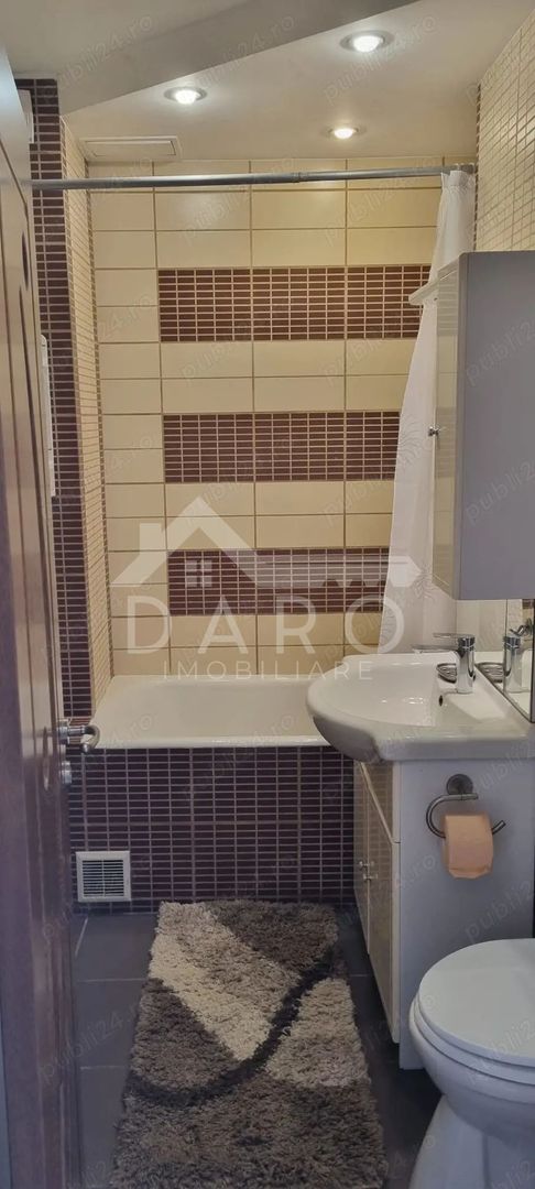 Inchiriez apartament cu 3 camere in Tudor, modificat si amenajat complet mobilat. - Poză 5