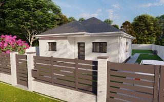 BG124-Teren cu Aut.Constr Proiect Casa parter 614 mp - Poză 10