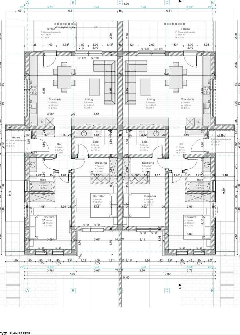 Mosnita Noua - Lidl Drumul Boilor | 3 camere | 2 bai | Teren 310 mp - Poză 14
