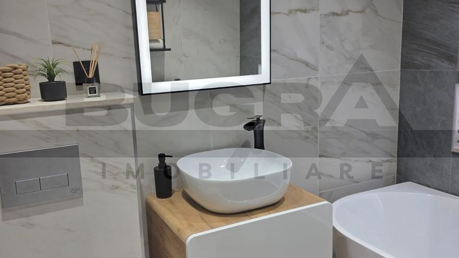 Apartament 3 camere, 59 mp, parcare, TOTUL NOU, zona Mega Image - Poză 12