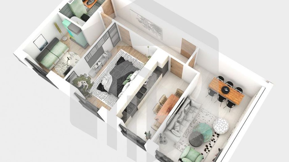 Apartament 3 camere decomandat-Etaj 1 | Predare la cheie / Dedeman - Poză 2