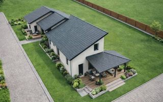 Case de vânzare în Bistrița Nord - stil contemporan, 3 dormitoare. Exclusivitate - Poză 2