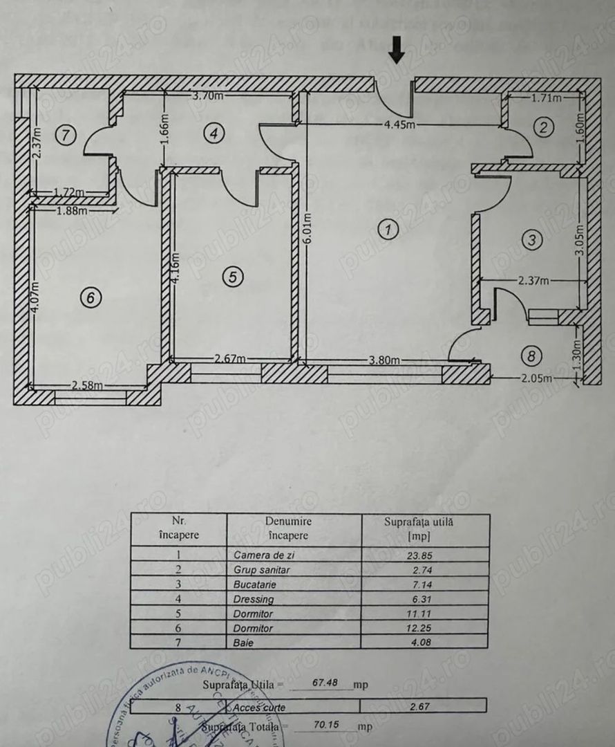 APARTAMENT GREENFIELD CU GRADINA SI LOC DE PARCARE INCLUS - Poză 7
