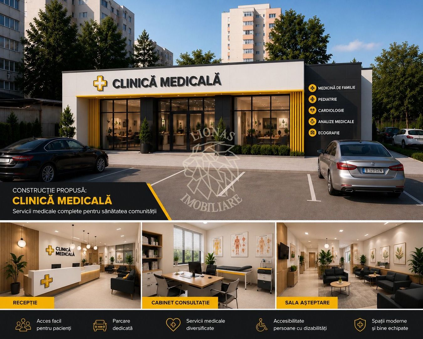 Teren comercial 864mp | Front 23,5m | Extindere 639 mp | Mănăștur - Poză 1