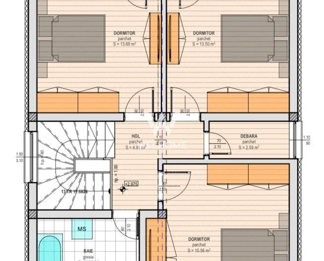 Casa individuala premium în Cisnădioara - Sibiu - Schiță 16