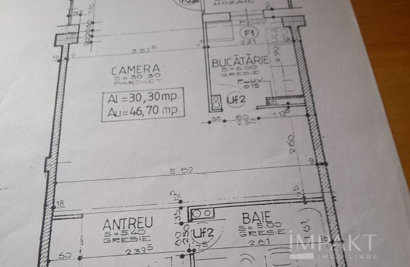 Vanzare apartament cu 1 camera in zona Piata Marasti! - Schiță 9