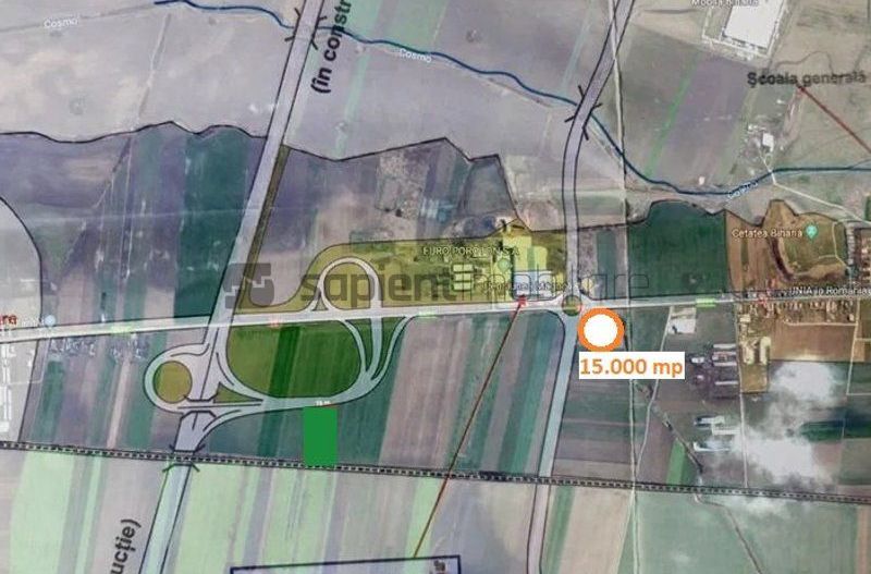 Teren industrial Biharia - in sens giratoriu soseaua de centura - Poză 2