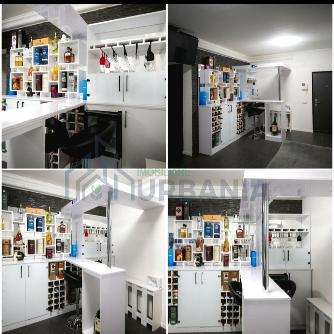 Apartament 3 camere, Copou Bellevue, 75 mp, renovat total, mobilat, vedere panoramică - Poză 7