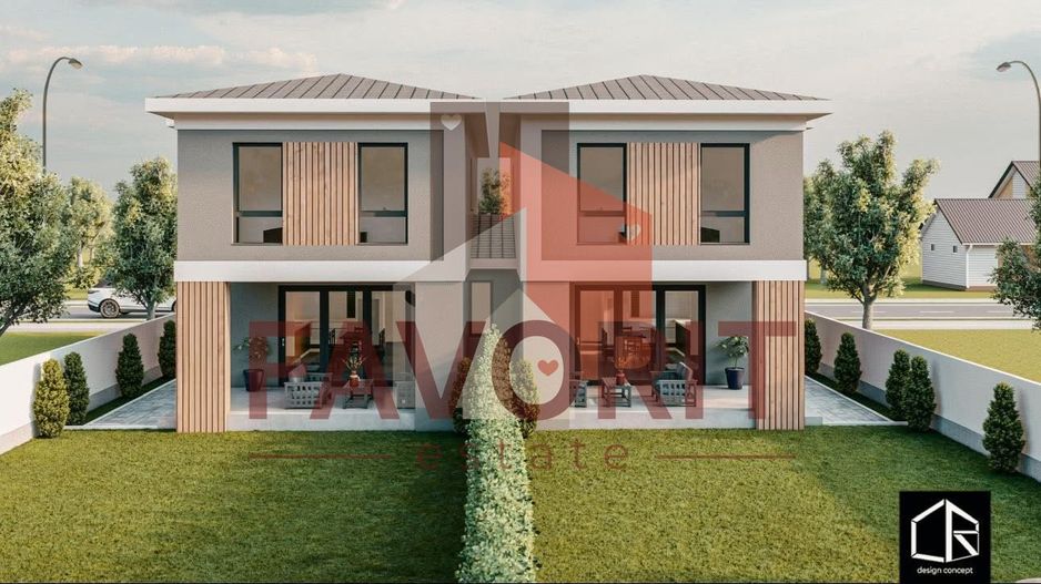 Duplex cu 4 camere de Vanzare. Mosnita Noua. Finisaje la alegere. - Poză 1