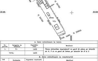 Proprietate exclusivista || A FRAME si CURTE 1425 MP +PISCINA || GRADISTEA IF - Schiță 20