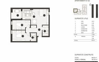 APARTAMENT 3 CAMERE | PROIECT BOUTIQUE | BARBU VACARESCU - Poză 8