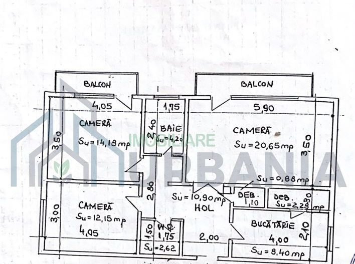 Apartament 3 camere de vânzare în CUG, lângă Biserica Înălțarea Domnului, Iași - Poză 14