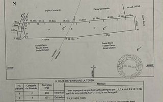 Teren Vladesti | 2311 mp | Intravilan +extravilan | - Poză 4