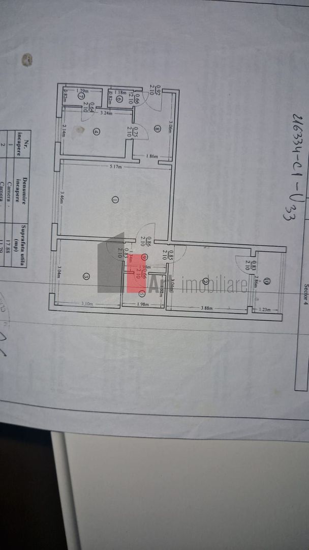 Vânzare apartament 3 camere Brâncoveanu - Izvorul Rece - Poză 8