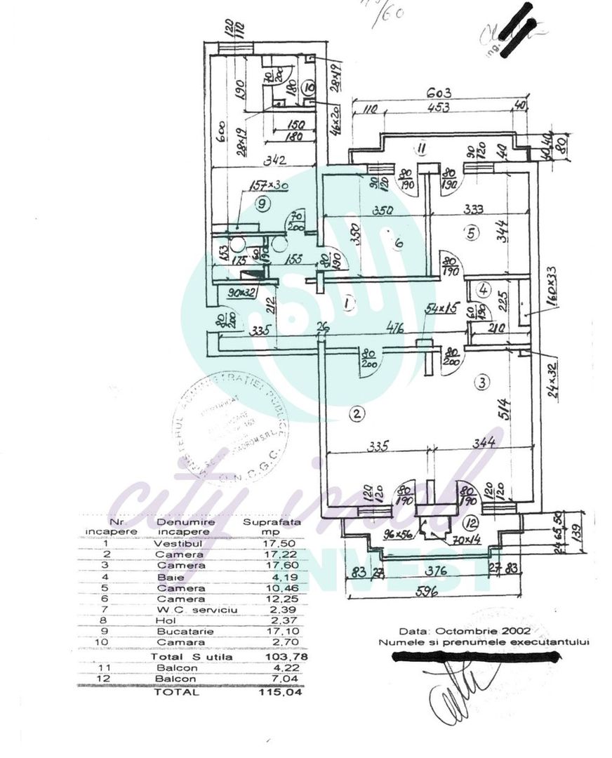 4 camere transformate in 3 | decomandat | Decebal | 2 balcoane | 115 mp - Poză 2