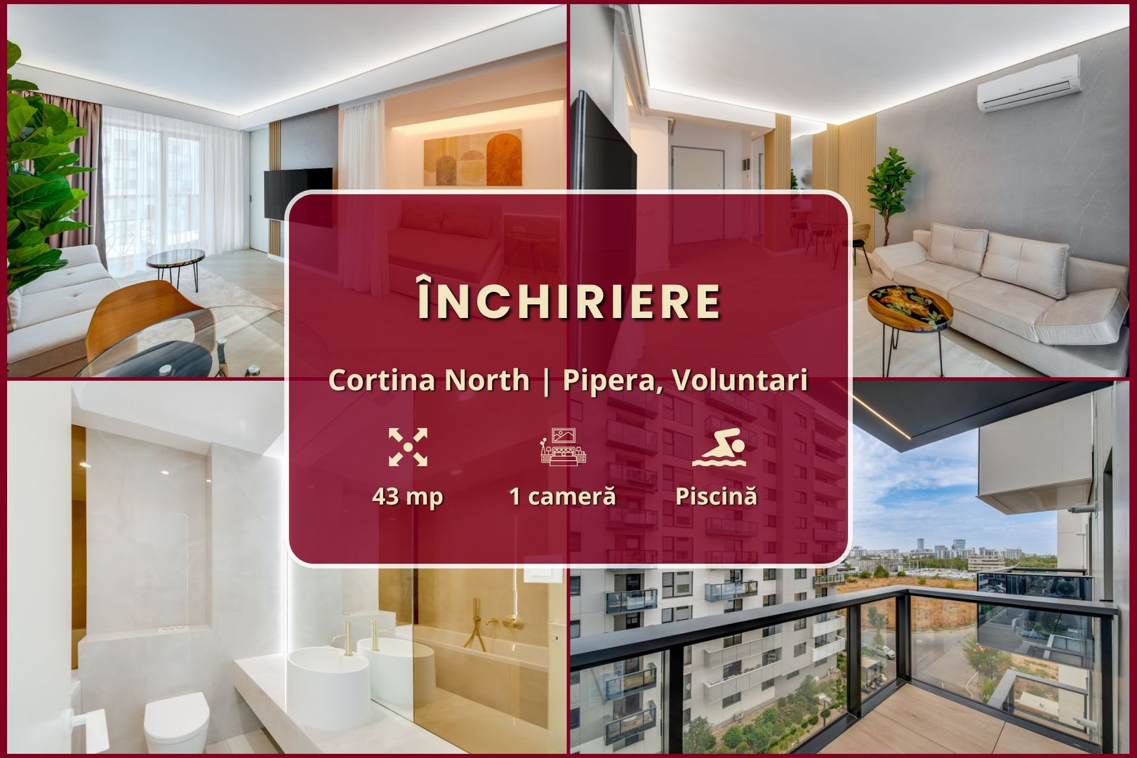 Cortina North || Studio || Finisaje de lux || Nou || Comision 0% - Poză 2