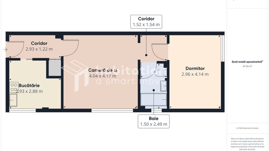 Tur virtual- 2 camere, primitor si luminos, cu garaj, in zona Centrala - Poză 27