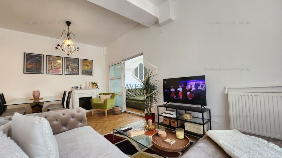 Prima inchiriere, apartament spatios si complet utilat, terasa, Dorobanti Romana - Poză 14