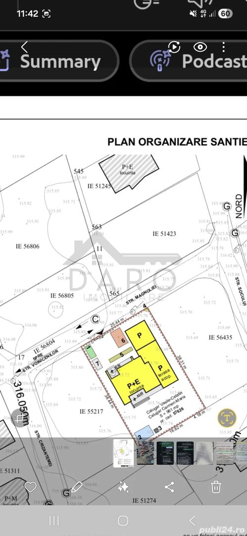 Vand teren 10arii cartier Horgosa cu Autorizatie de Construire obtinuta - Poză 1