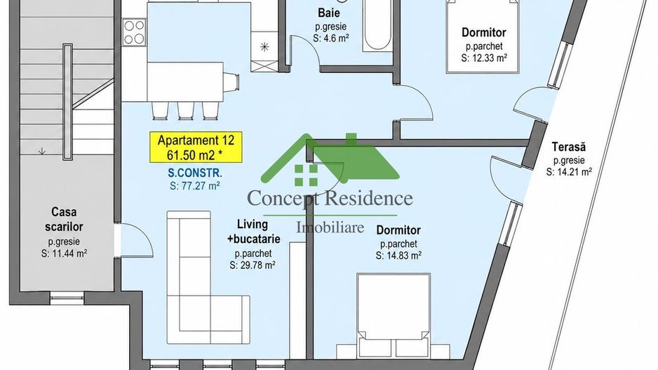 Apartament nou 2 camere | Bloc 2026 | Vasile Alecsandri | Comision 0% - Poză 9