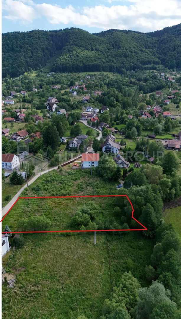 Teren 2.797 mp cu priveliște montană și potențial turistic – Predeluț, Bran - Poză 1