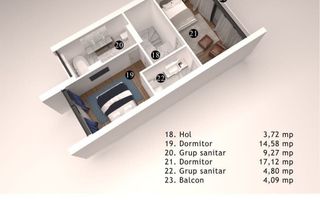 Vânzare, casă, 3 nivele, 166 mp, str. Costiujeni, Codru - Schiță 5