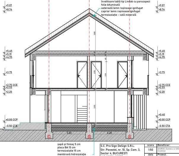 vila insir. 4cam,3bai + 1-2-3 parcari/centru Popesti Leordeni - Poză 43