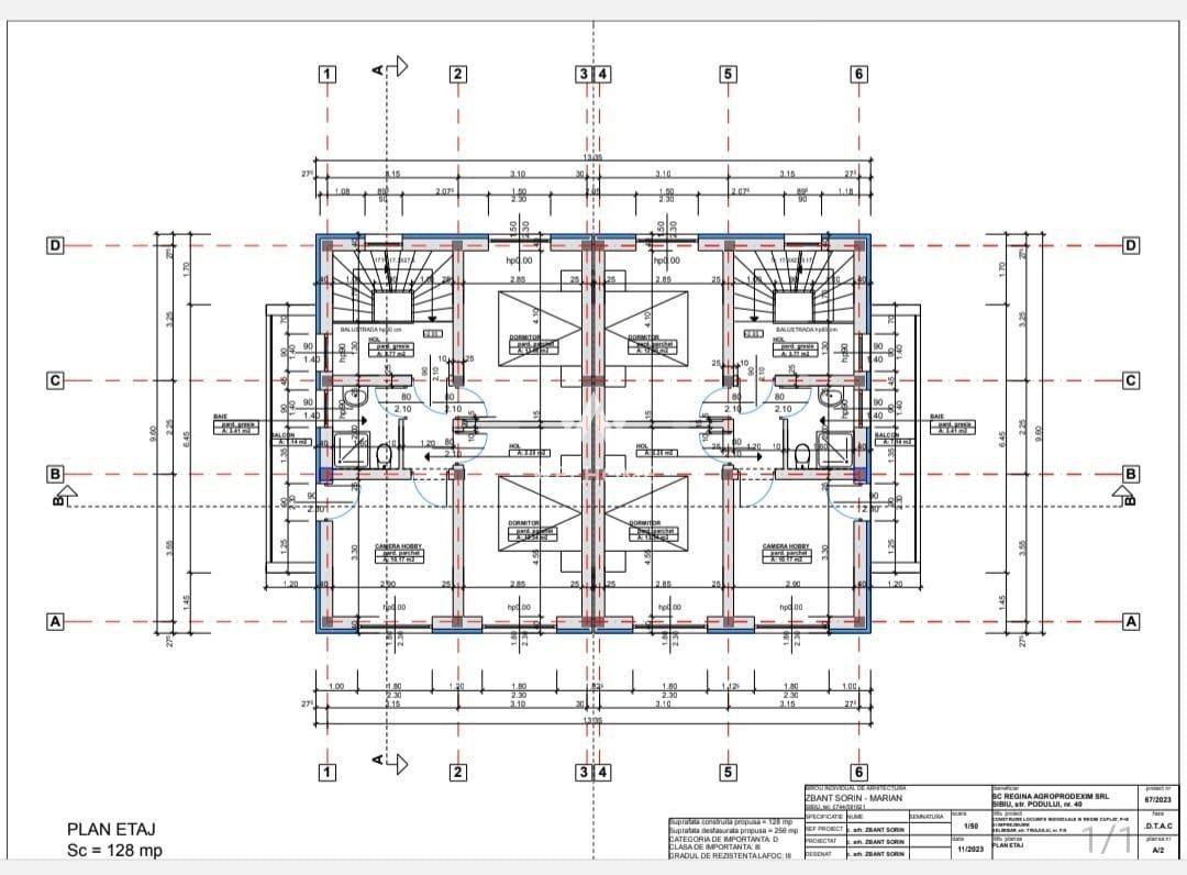 Casa nouă cu 4 camere și curte generoasă – Șelimbăr Triajului - Schiță 10
