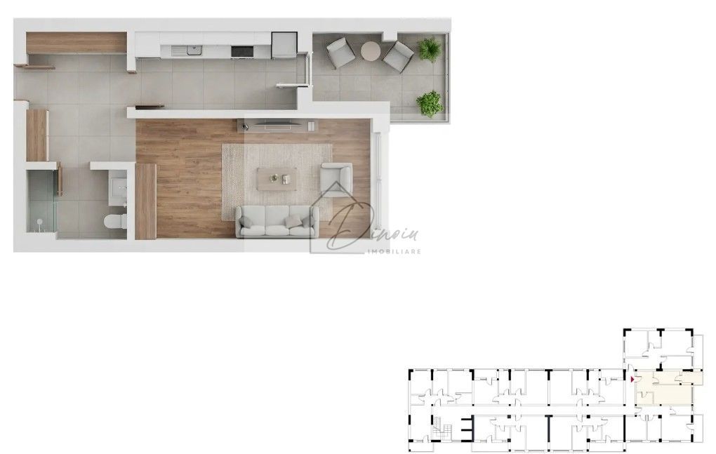 Garsoniera Premium Zona Metalurgiei I Predare imediata I COMISION 0% - Poză 3