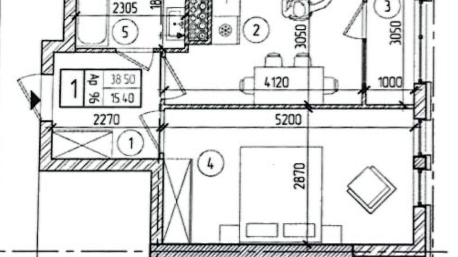 Vânzare, apartament, 1 cameră, strada Dimineții, Botanica - Poză 3