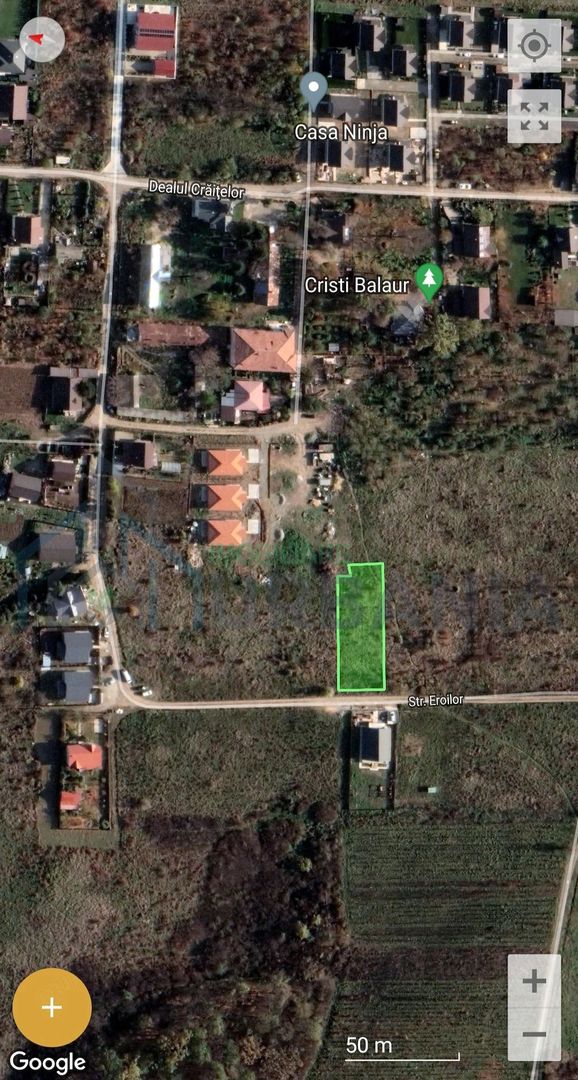 Teren intravilan de vanzare in sat Visan, comuna Barnova, judetul Iasi - Poză 3