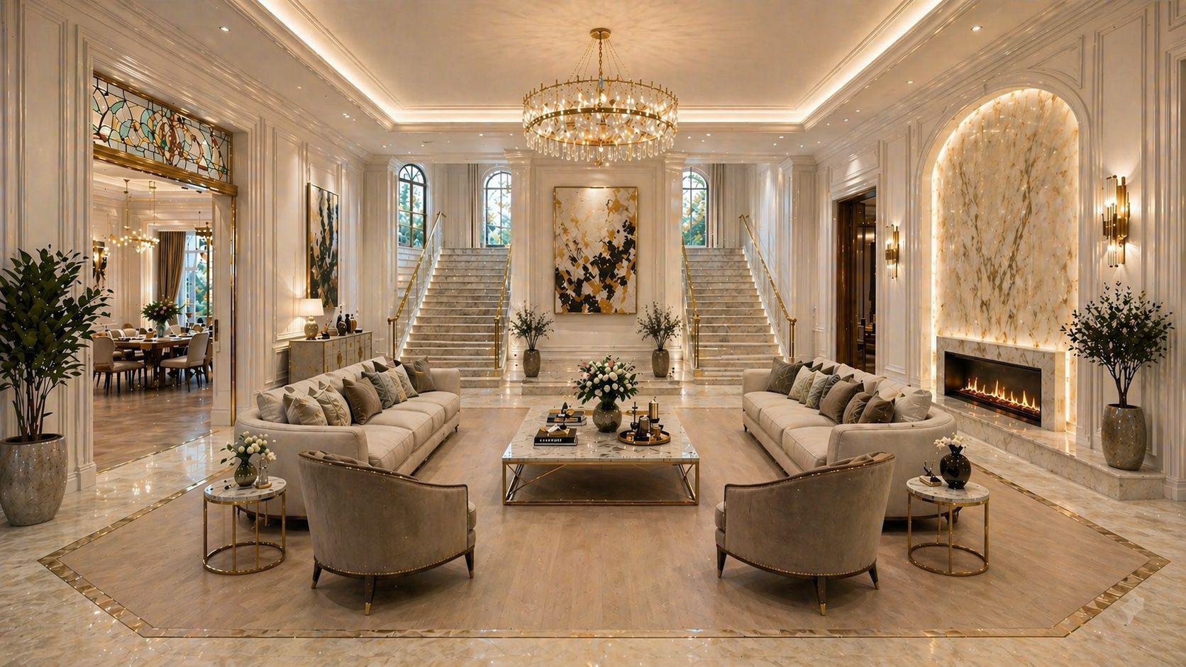 Villa Atrium – reședință mediteraneană cu accente neoclasice contemporane. - Poză 5