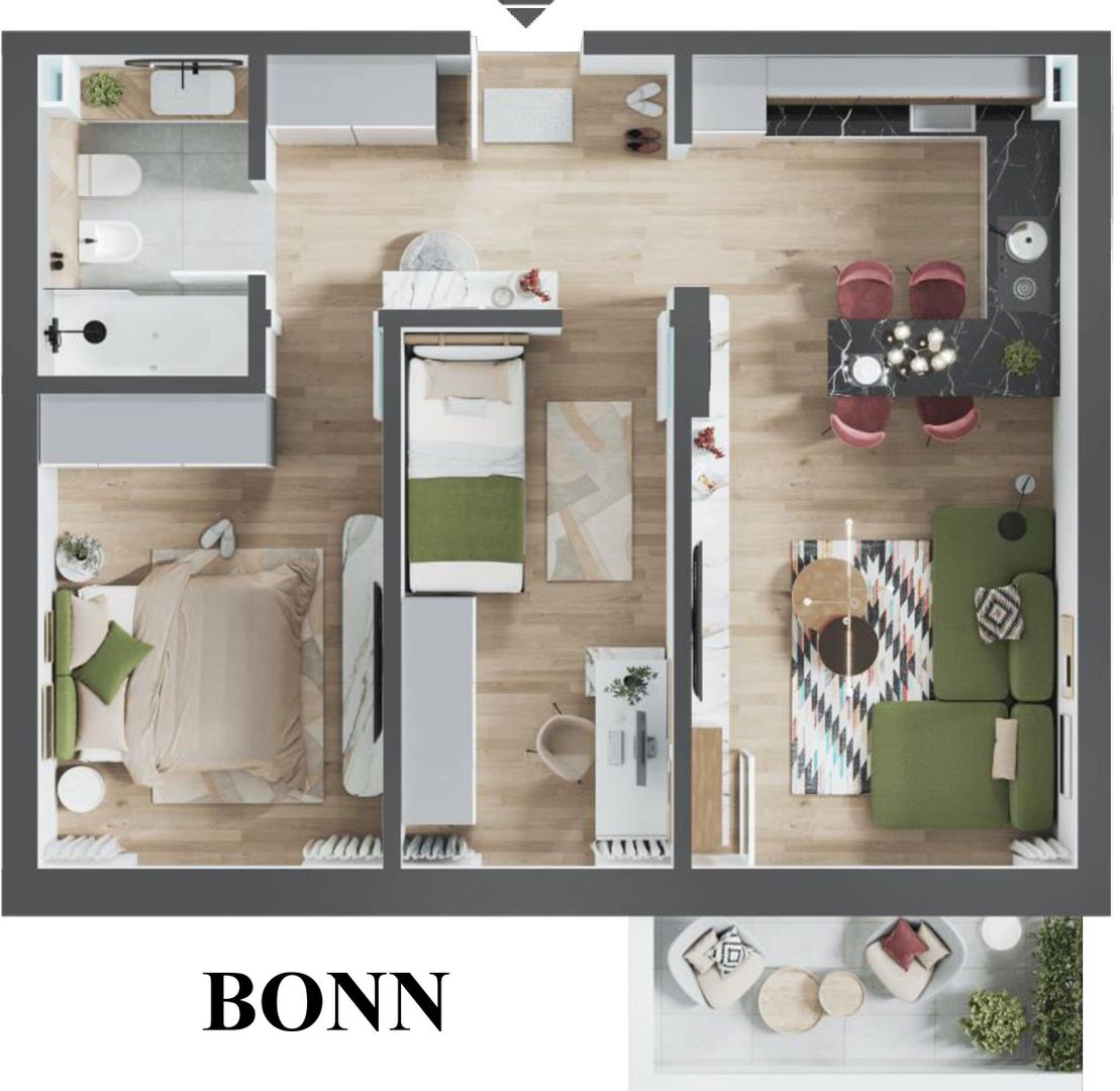 De vanzare apartamente - LA PRET DE DEZVOLTATOR, Iosia, ORADEA - Poză 12