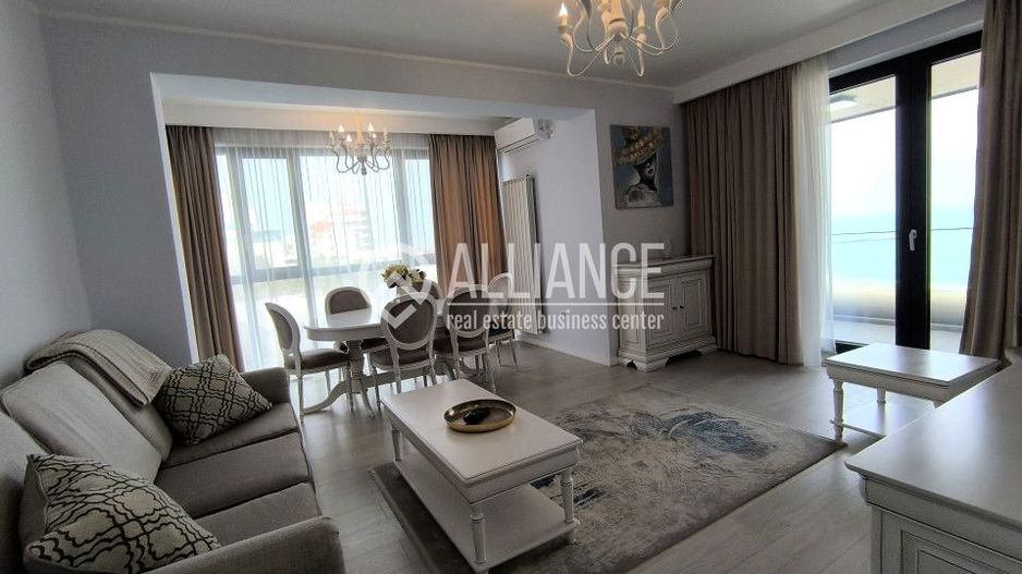 FALEZA NORD(cod03) 3 Camere de lux frontal la mare si parcare privata! - Poză 12