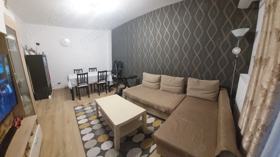 Apartament 2 camere Chiajna mobilat complet balcon inchis etaj 2 - Poză 1