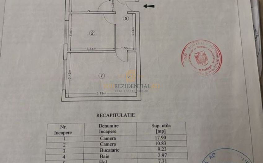 Apartament 2 camere decomandat de vanzare, Sos Berceni, Str Moldovita - Poză 15