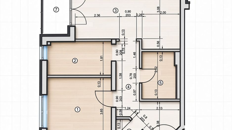 2 CAMERE CU DEBARA ÎN BLOC CONSTRUIT CU KASPER|BOXA ȘI LOC DE PARCARE - Poză 13