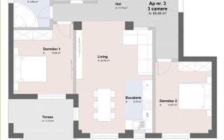 Apartament 3 camere - Mobilat si Utilat - Balanta - Poză 8