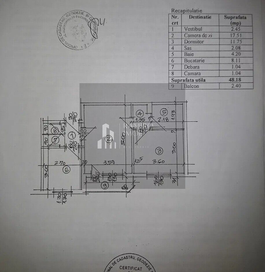 Apartament 2 camere | Calea Moșilor /AN 1983/ ET 3 - Poză 2