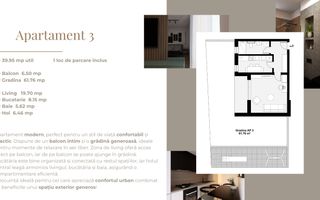 Vânzare, apartament, o cameră, Giroc, Timiș - Schiță 3