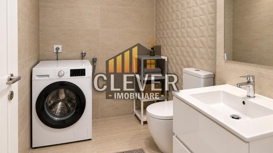 Ap 2 camere, mobilat utilat , parcare subterana,  5 min metrou Teclu - Poză 6