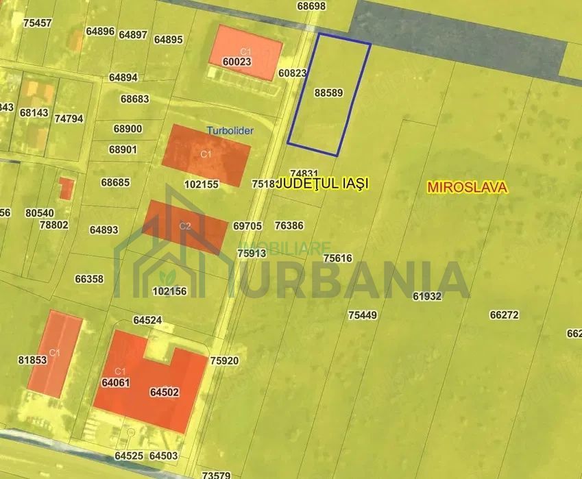 Teren intravilan 2.160 mp - Zeelandia Turbolider Hitro vizavi Metro - Poză 2